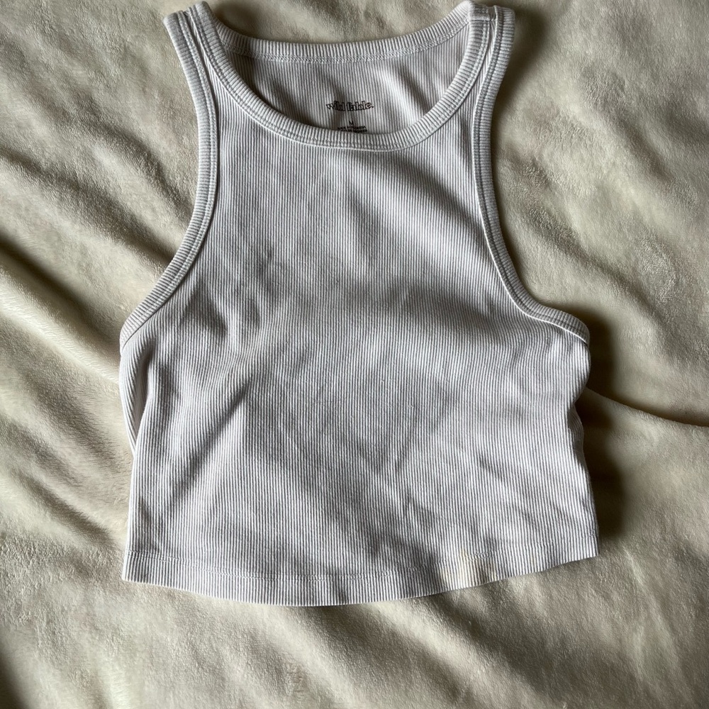White tank top